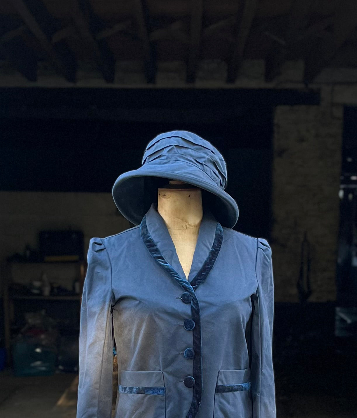 Waxed Cotton Bucket Hat