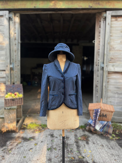 Waxed Cotton Blazer